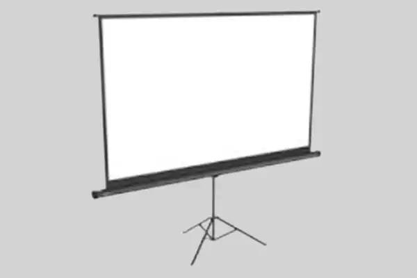 HD Portable 72 inches 169 Tripod Projection Screen